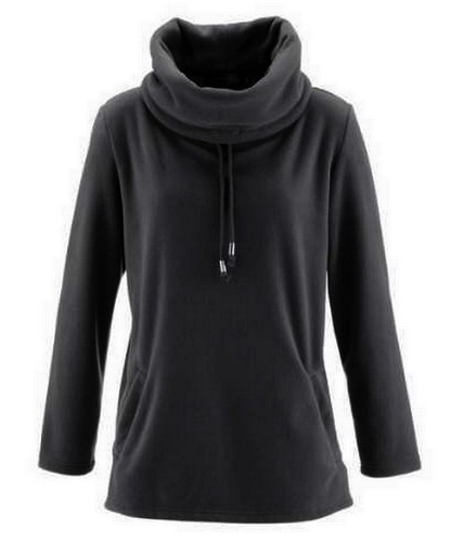 Fleece pullover mit - fleece-pullover,