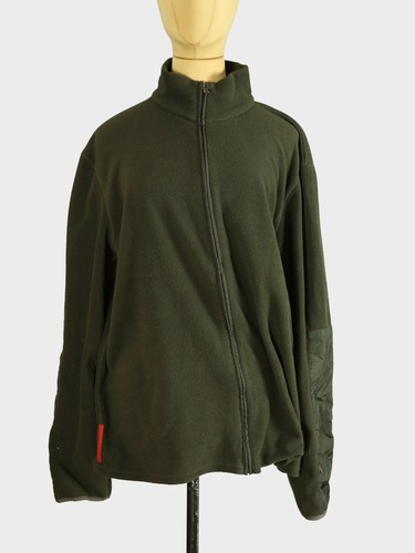Prada linea rossa fleecejacke - prada,