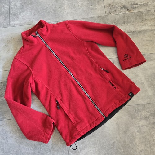 First fleecejacke damen - damen, rot