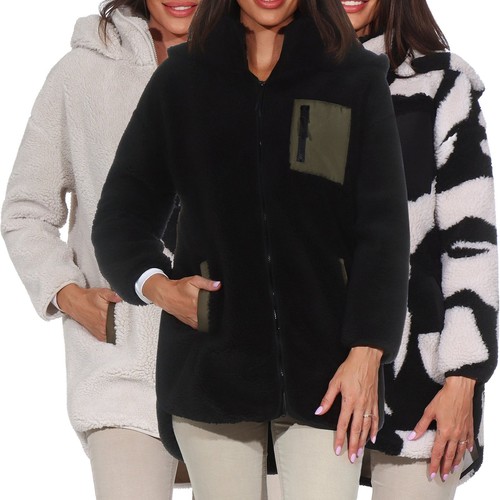 Hailys damen teddyfleece - hailys, teddyfleece-jacke