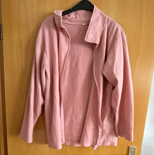 Damen fleecejacke rosa l - damen, gr.
