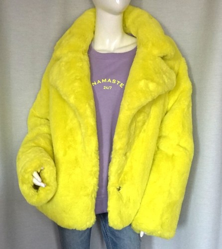 Oversize pelzjacke faux fur - oversize,