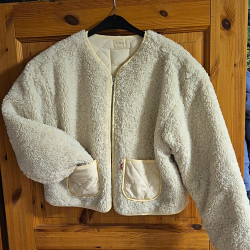 Levi damen sherpa fleece - sherpa-fleece, /
