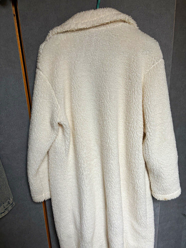 Teddy fleece mantel damen - mantel,