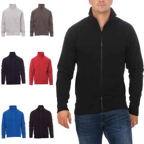 Herren sweatjacke ohne kapuze - herren,