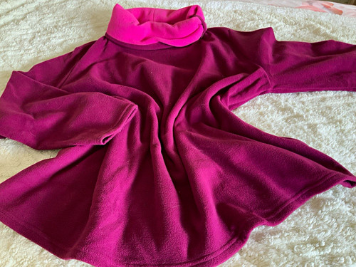 Damen fleece pullover - pullover, pink