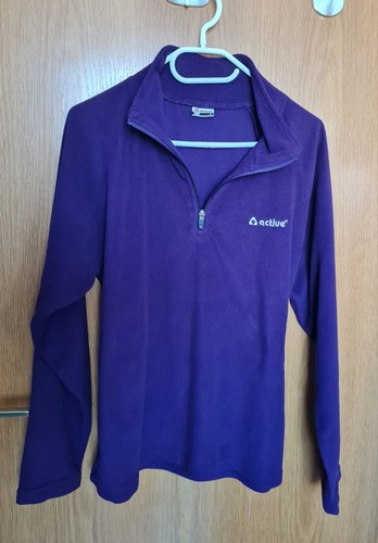 Fleece shirt lila - gr., s
