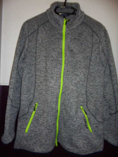 Damen-Strick-Fleece-Jacke